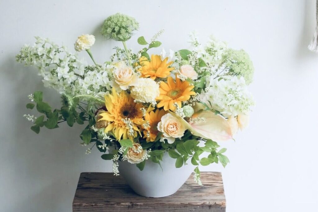 オーダーメイドの花