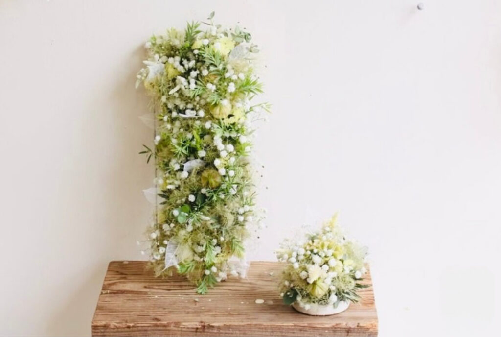 花のディスプレイ